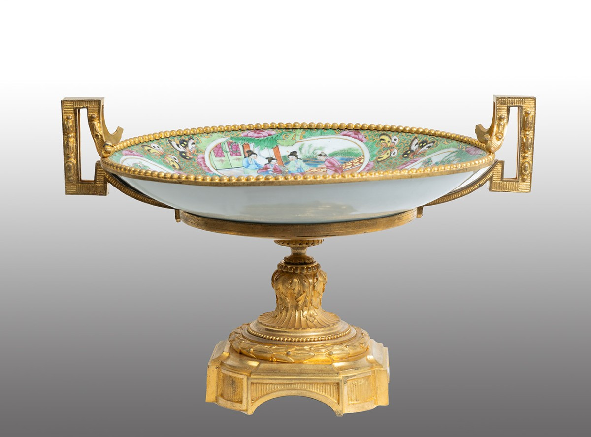 Centrotavola antico Napoleone III 19secolo Francia