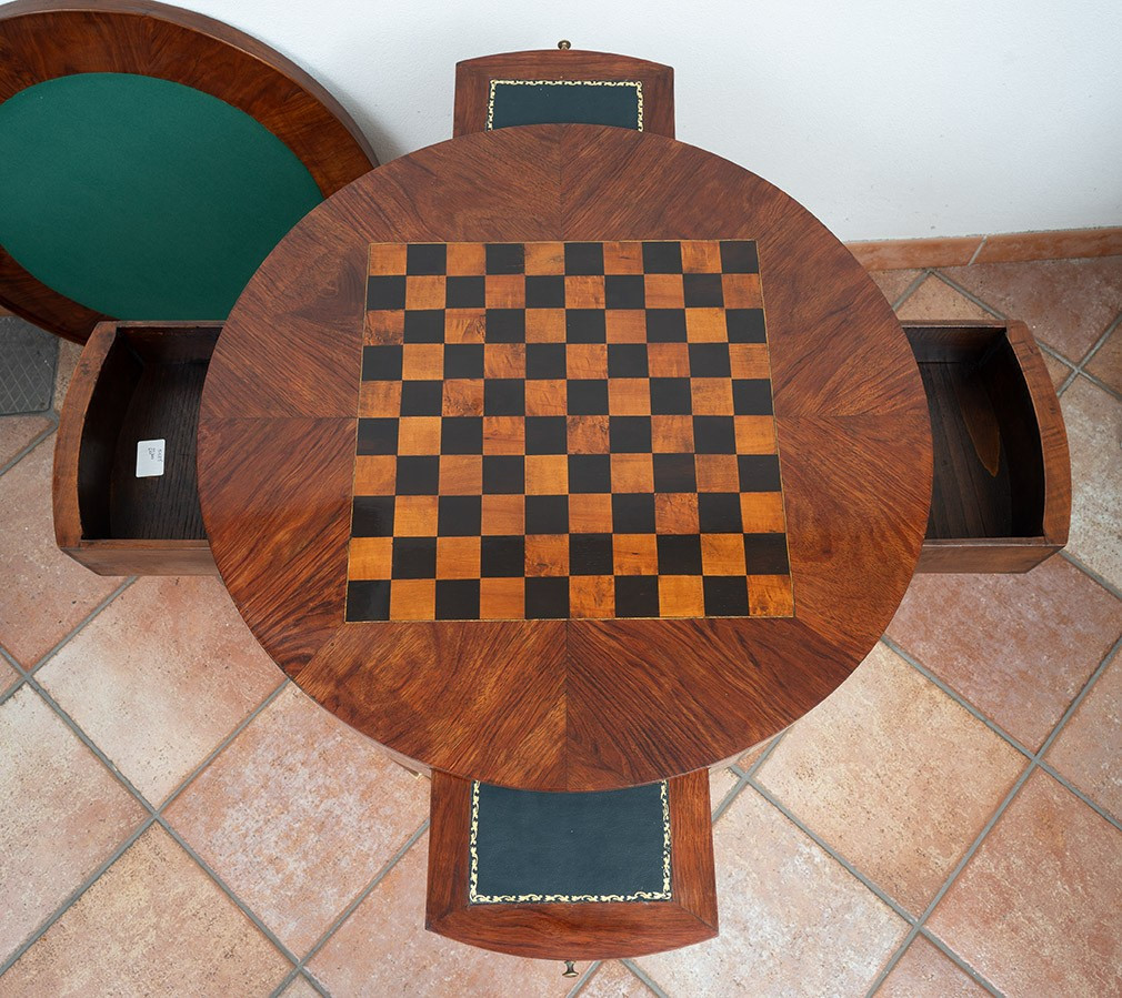 Tavolino antico Napoleone III 19secolo-photo-3