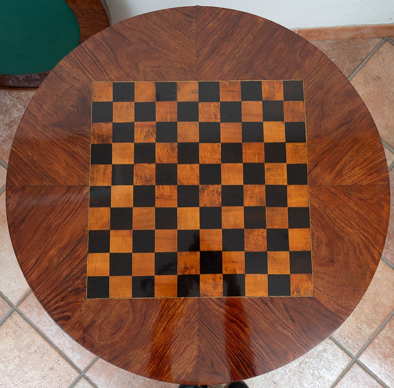 Tavolino antico Napoleone III 19secolo-photo-1