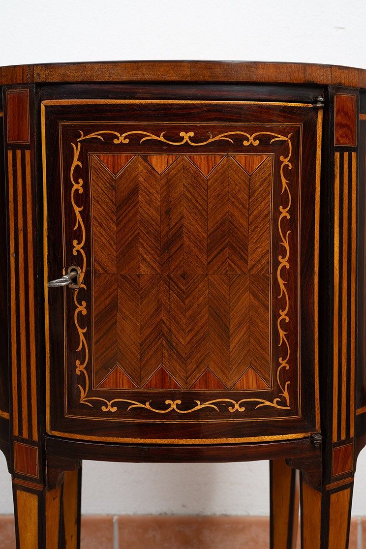 Comoncino antico Luigi XVI Lombardo 18secolo.-photo-3