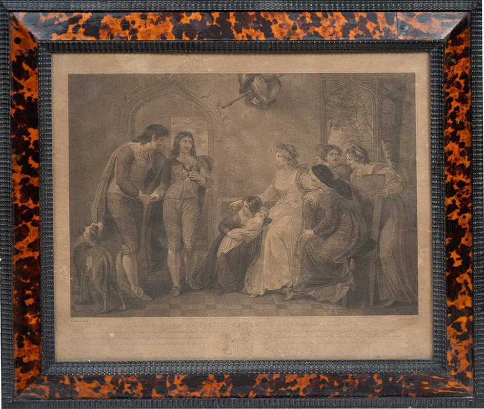 Coppia di Litografie antiche 19secolo.-photo-3