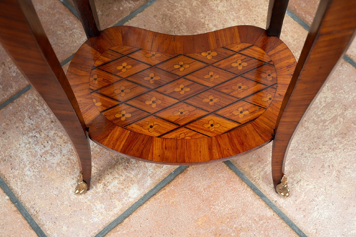 Coppia di comodini antichi Napoleone III-photo-4