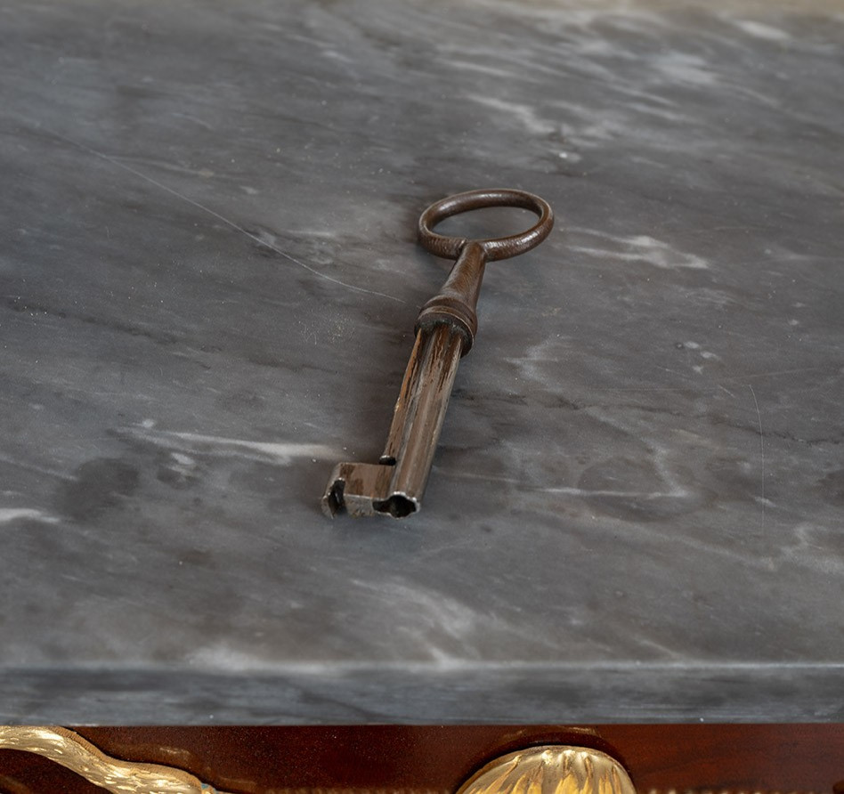 Cassettone antico Impero 19secolo.-photo-4