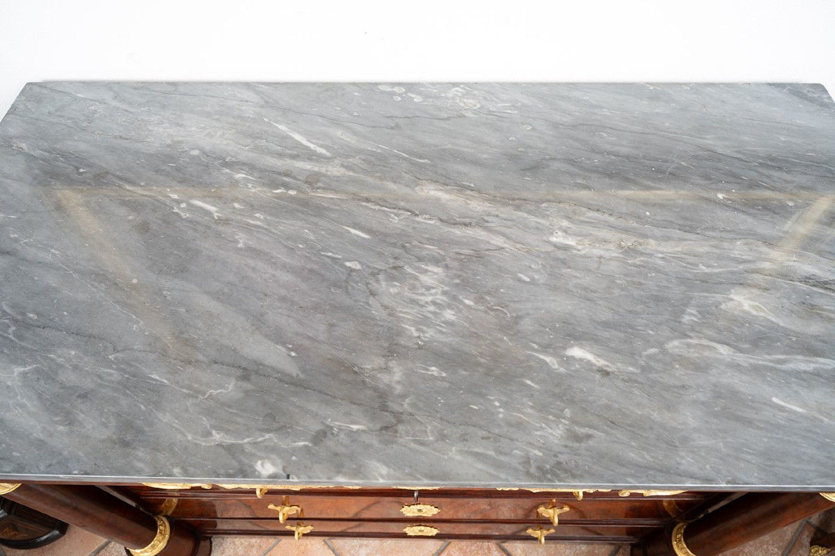 Cassettone antico Impero 19secolo.-photo-2