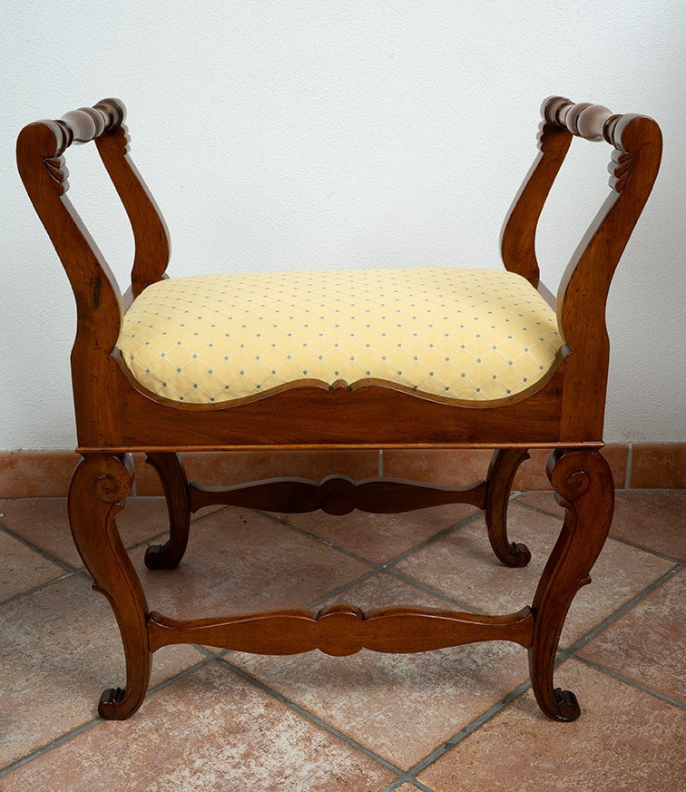 Coppia di sgabelli direttori lucchesi appartenente alla prima metà del XIX secolo.-photo-3