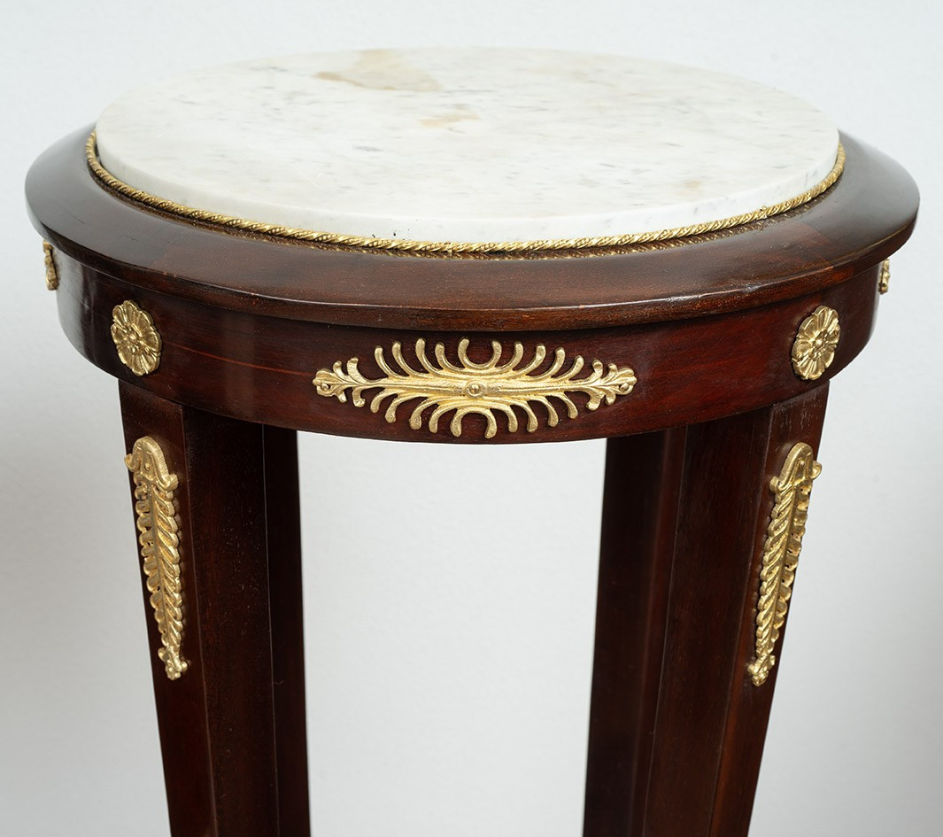 Coppia di piedistalli Francesi 19secolo.-photo-2