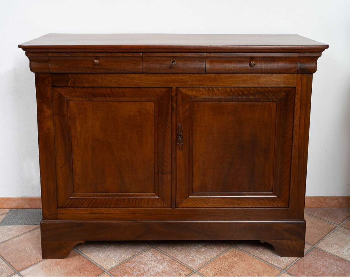 Credenza antica provenzale a cappuccina 19secolo.-photo-2