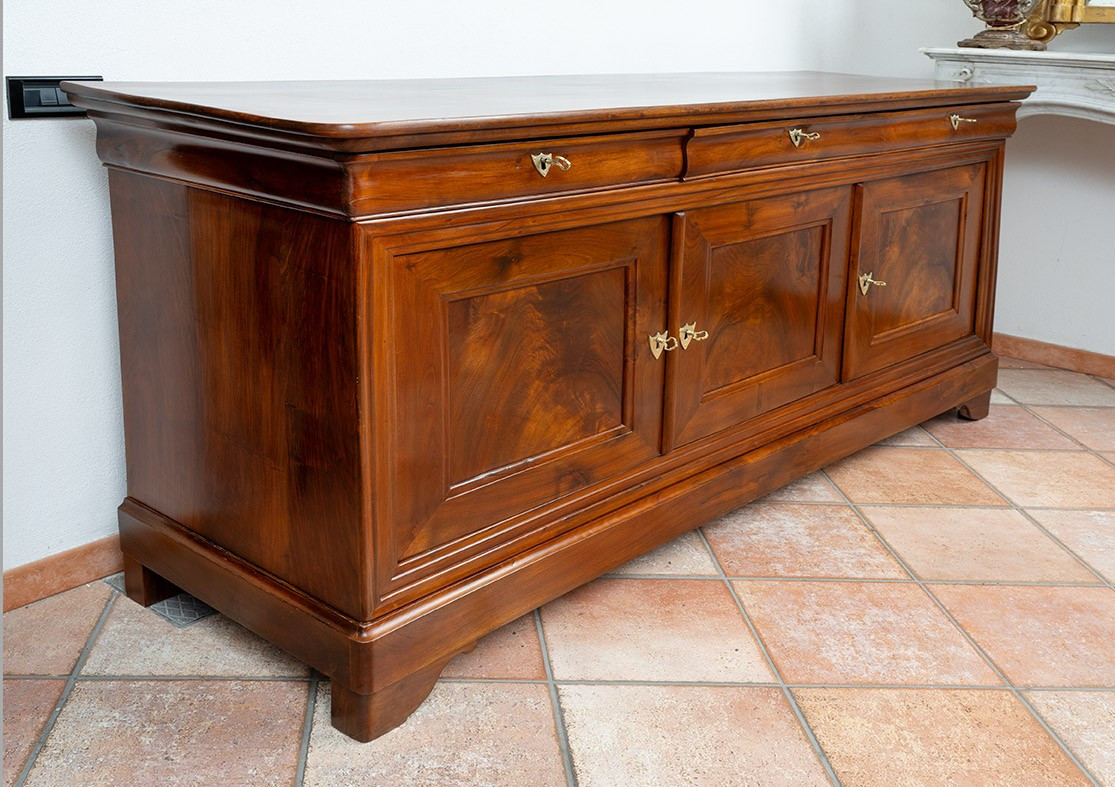 Credenza antica provenzale a cappuccina 19secolo.-photo-3