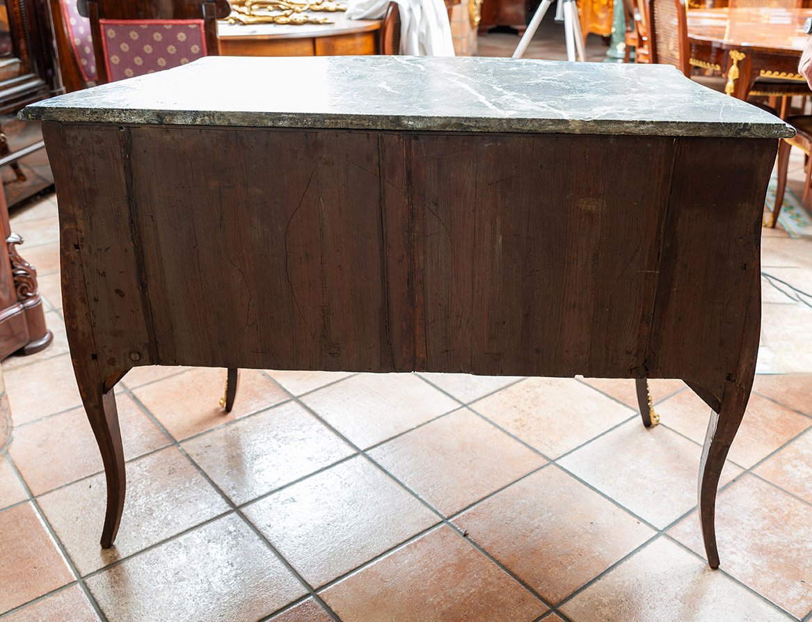 Cassettone antico Luigi XV francese 19secolo-photo-2