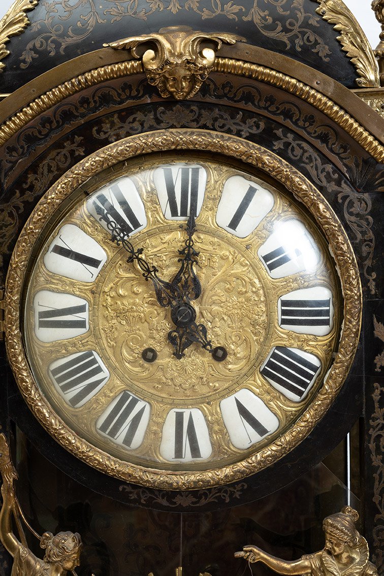 Orologio Cartel antico Napoleone III 19secolo.-photo-4