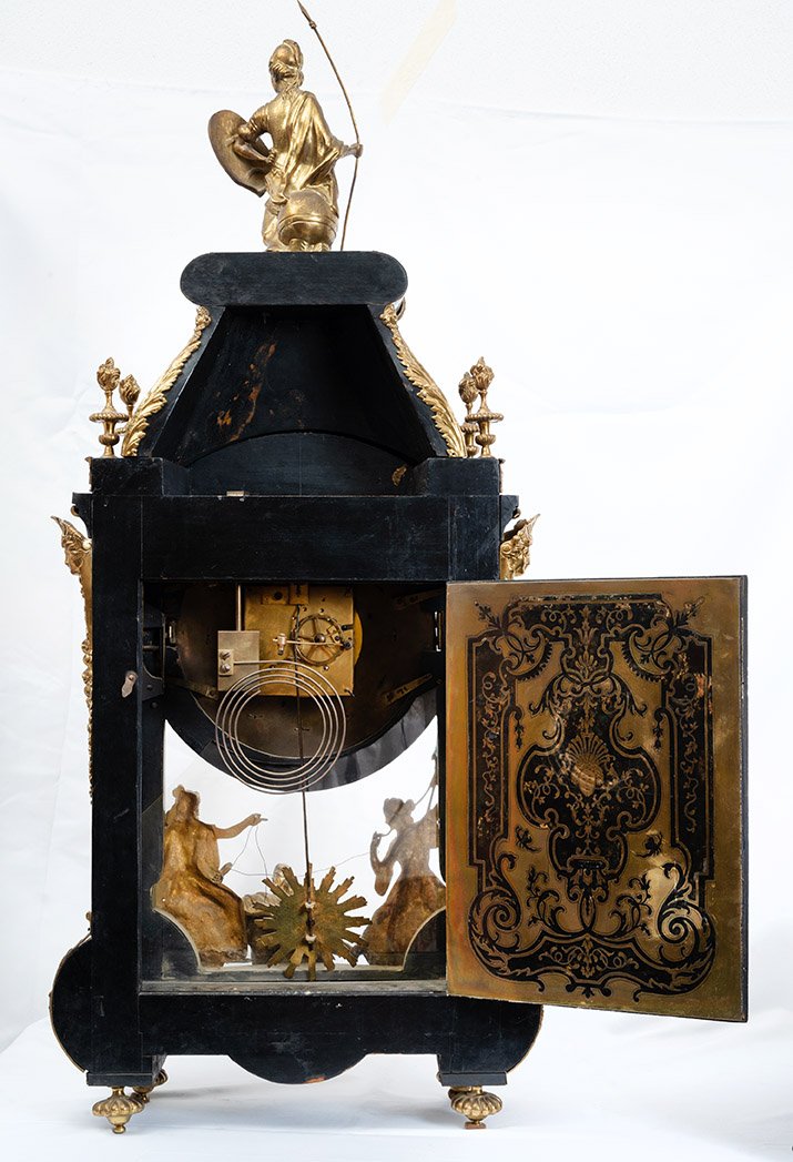 Orologio Cartel antico Napoleone III 19secolo.-photo-3