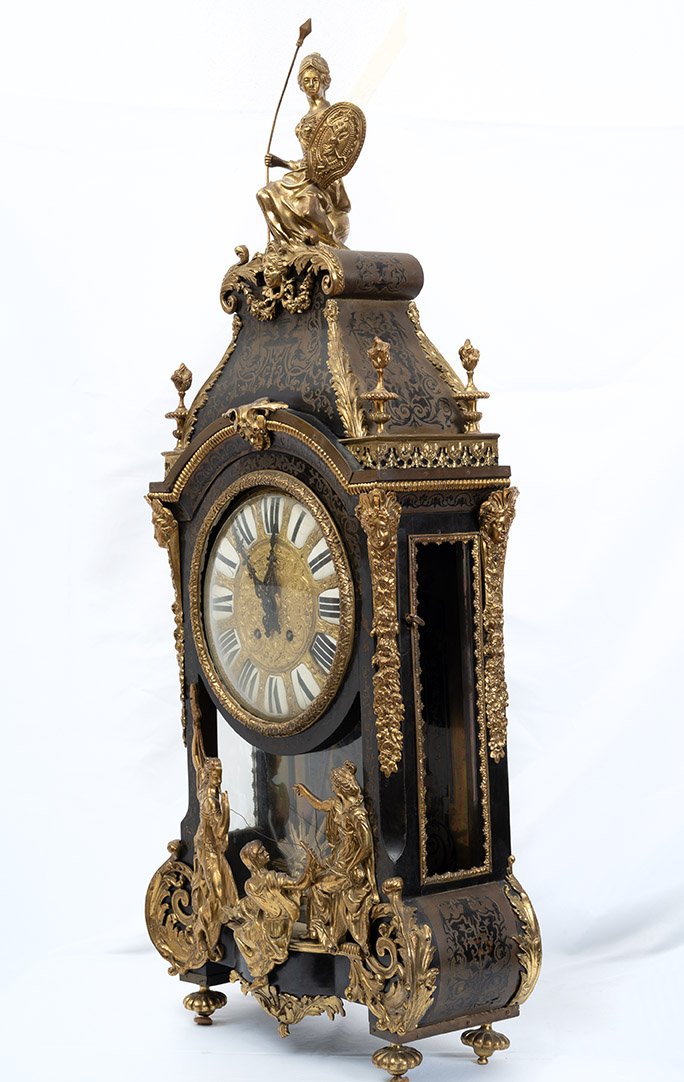 Orologio Cartel antico Napoleone III 19secolo.-photo-6