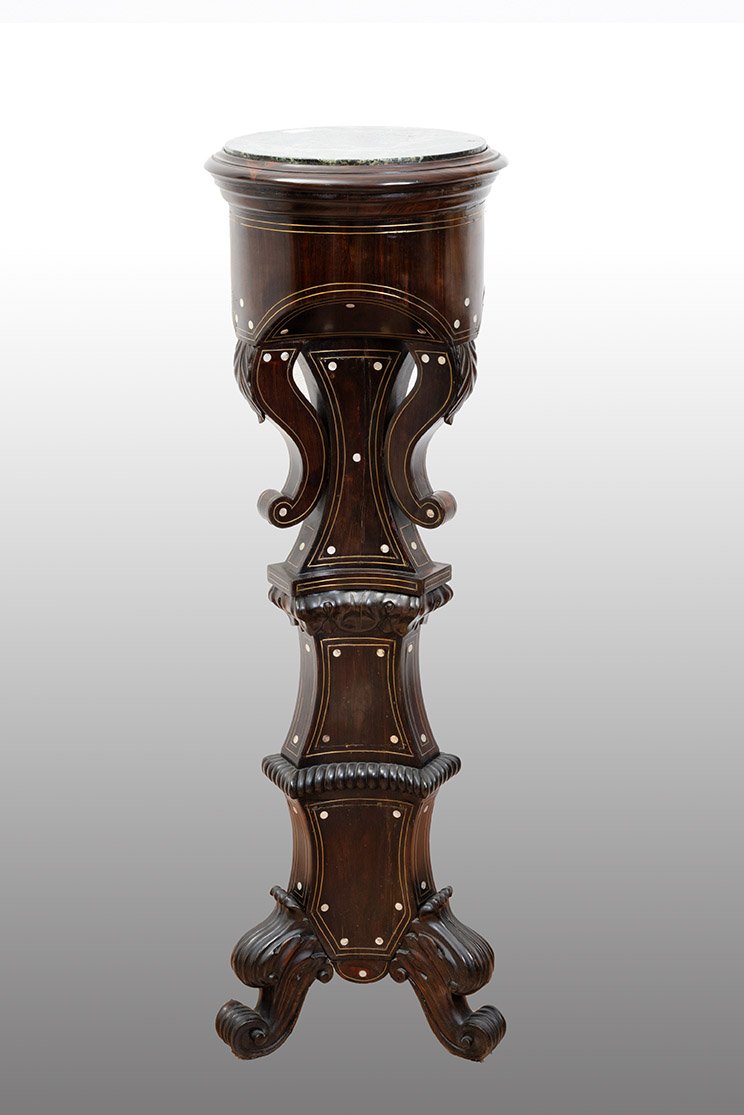 Colonna antica Luigi Filippo Napoletana 19secolo