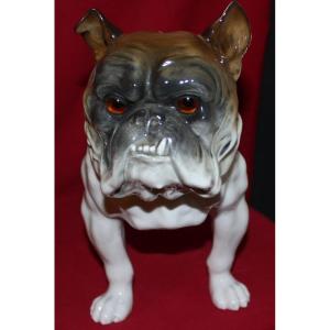 Capodimonte Nightlight Dog 1900