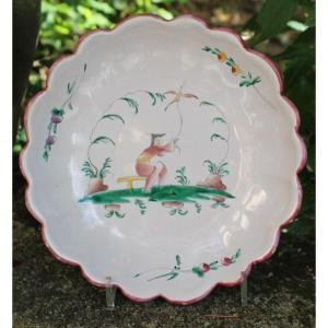 Moustiers 18th Century Earthenware Drageoir