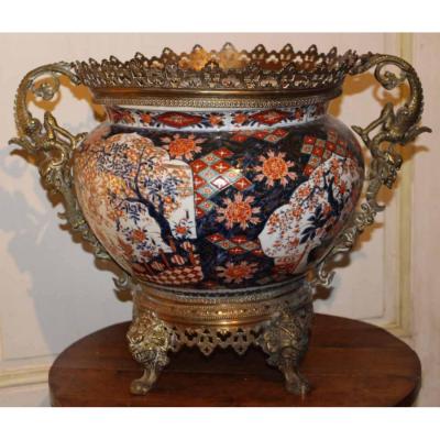 Arita Vasque Style Imari