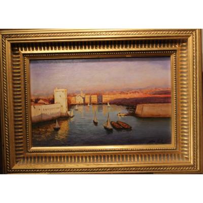 Oil On Panel 1997 Emmanuel Mateo