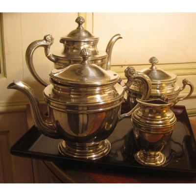 Coffee And Tea Service Silver Plated