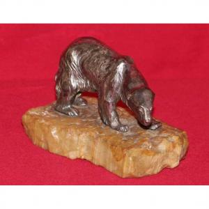 Silver Bronze Sculpture