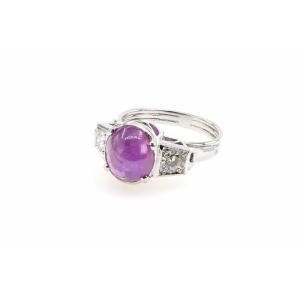 Vintage Star Ceylon Pink Sapphire Ring