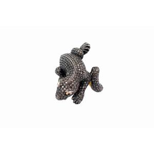 Chameleon Gold And Silver Diamond Ring