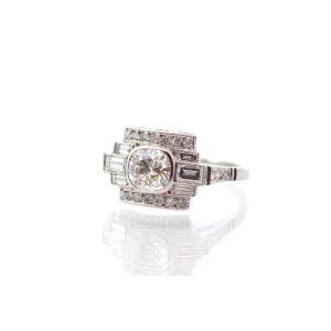Vintage Art Deco Style Diamond Ring