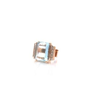 Vintage Aquamarine Gold Ring