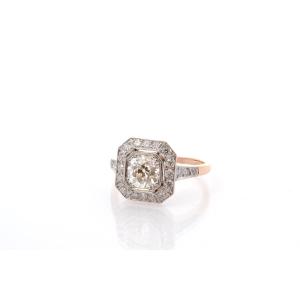 Art Deco Diamond Ring 1.25cts K/vs2