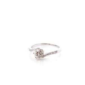 Antique 0.93ct K/vs1 Diamond Ring