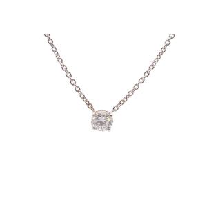 0.54ct Diamond Necklace In 18k Gold