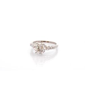 1.74cts Diamond Ring I/p1