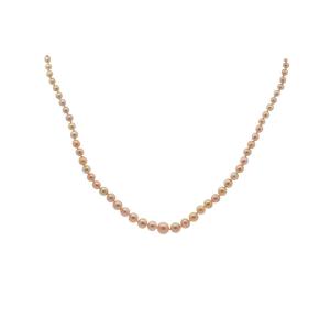 Antique Pearl And Diamond Necklace