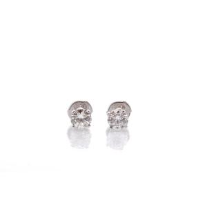 18k Gold Diamond Earrings