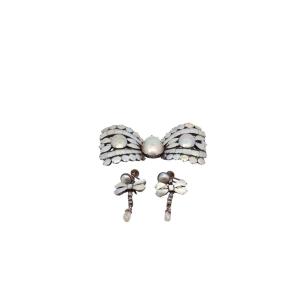 Lacloche Pendant And Earrings