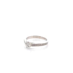 Chaumet Diamond Ring In Platinum