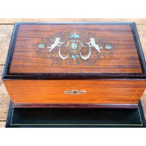 Jewelry Box - Marquetry - XIXth Century