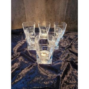 Box Of 6 Whiskey Glasses From Maison Sèvres In Its Original Box - 20th Century