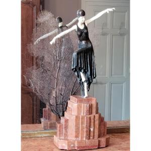 Chiparus Demeter - Chryselephantine "dancer" Art Deco Period 