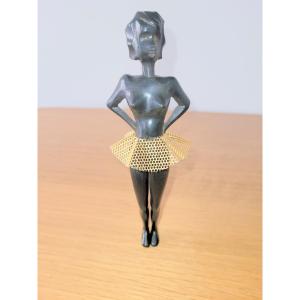 "sugar Tongs" Ebony Sculpture - Art Deco Period 