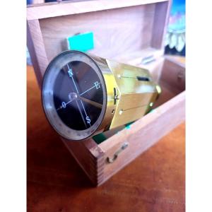 Surveyor's Square In Its Case, Late 19th/early 20th Century 