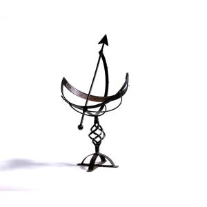 Armillary Sphere - Wrought Iron Sundial - Early 20th Century