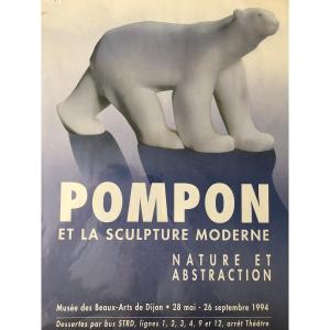 Pompon Exhibition Poster.
