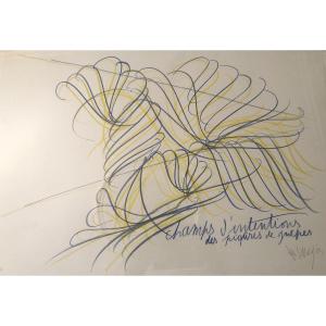 Fields Of Intentions Of Wasp Stings, Jean Messagier (1920-1999)