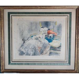 Calbet A, Gallant Scenes, As A Pair.