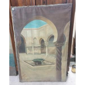 Fairground Decorative Canvas Panel