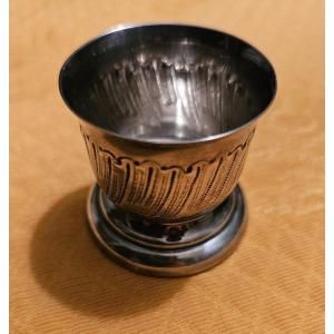Egg Cup In Sterling Silver 