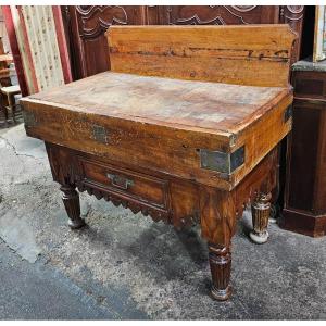 Antique Butcher's Block