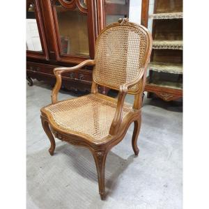 Louis XV Cane Armchair