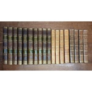 Set Of 18 Books / 19th Century