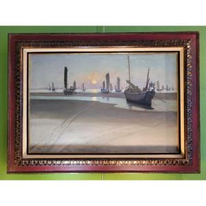 Johansson Arvid / Berck Beach / 19th Century